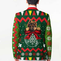 German Shepherd Ornament Christmas Blazer Xmas Holiday Patterns - Wonder Print Shop
