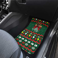 German Shepherd Ornament Christmas Car Mats Xmas Holiday Patterns - Wonder Print Shop