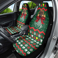 German Shepherd Ornament Christmas Car Seat Cover Xmas Holiday Patterns - Wonder Print Shop