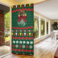 German Shepherd Ornament Christmas Door Cover Xmas Holiday Patterns - Wonder Print Shop