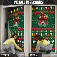 German Shepherd Ornament Christmas Door Cover Xmas Holiday Patterns - Wonder Print Shop