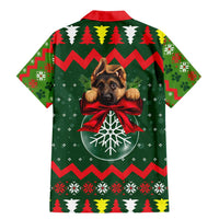 German Shepherd Ornament Christmas Family Matching Mermaid Dress and Hawaiian Shirt Xmas Holiday Patterns - Wonder Print Shop