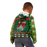 German Shepherd Ornament Christmas Kid Hoodie Xmas Holiday Patterns - Wonder Print Shop