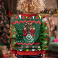 German Shepherd Ornament Christmas Kid Ugly Christmas Sweater Xmas Holiday Patterns - Wonder Print Shop