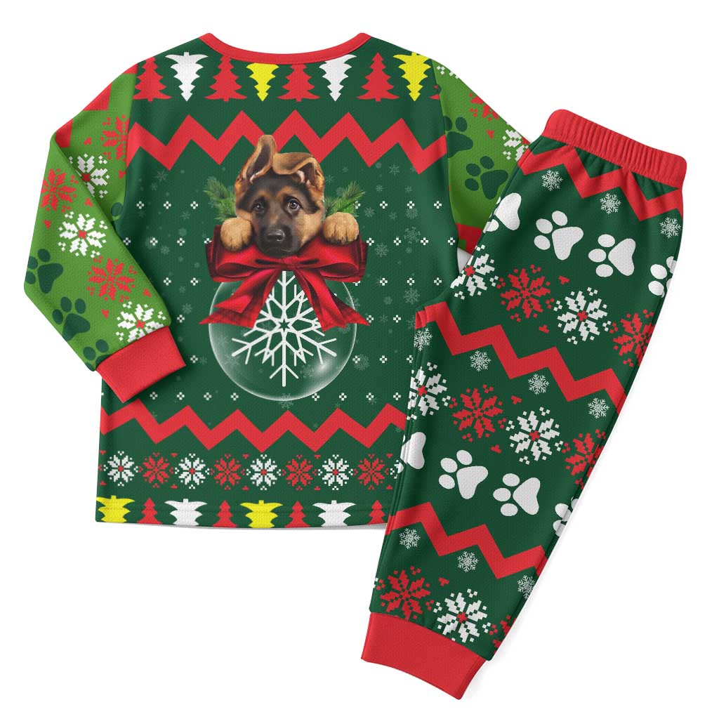 German Shepherd Ornament Christmas Pajama Set Xmas Holiday Patterns - Wonder Print Shop