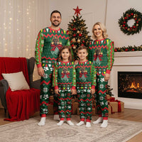 German Shepherd Ornament Christmas Pajama Set Xmas Holiday Patterns - Wonder Print Shop