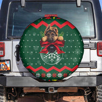 German Shepherd Ornament Christmas Spare Tire Cover Xmas Holiday Patterns - Wonder Print Shop