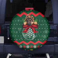 German Shepherd Ornament Christmas Spare Tire Cover Xmas Holiday Patterns - Wonder Print Shop