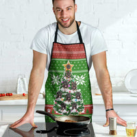 German Shepherd Pine Xmas Christmas Apron Xmas Holiday Patterns - Wonder Print Shop