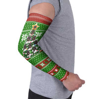 German Shepherd Pine Xmas Christmas Arm Sleeves Xmas Holiday Patterns - Wonder Print Shop