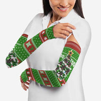 German Shepherd Pine Xmas Christmas Arm Sleeves Xmas Holiday Patterns - Wonder Print Shop