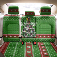 German Shepherd Pine Xmas Christmas Back Car Seat Cover Xmas Holiday Patterns - Wonder Print Shop
