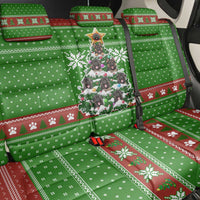 German Shepherd Pine Xmas Christmas Back Car Seat Cover Xmas Holiday Patterns - Wonder Print Shop