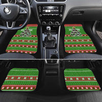 German Shepherd Pine Xmas Christmas Car Mats Xmas Holiday Patterns - Wonder Print Shop