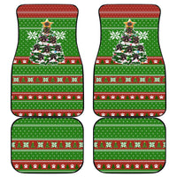German Shepherd Pine Xmas Christmas Car Mats Xmas Holiday Patterns - Wonder Print Shop