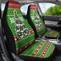 German Shepherd Pine Xmas Christmas Car Seat Cover Xmas Holiday Patterns - Wonder Print Shop