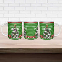 German Shepherd Pine Xmas Christmas Ceramic Mug Xmas Holiday Patterns - Wonder Print Shop