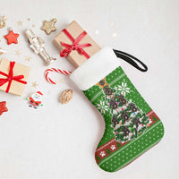 German Shepherd Pine Xmas Christmas Stocking Xmas Holiday Patterns - Wonder Print Shop
