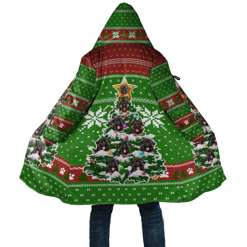 German Shepherd Pine Xmas Christmas Cloak Xmas Holiday Patterns - undefined