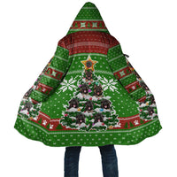 German Shepherd Pine Xmas Christmas Cloak Xmas Holiday Patterns - undefined