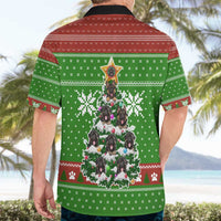 German Shepherd Pine Xmas Christmas Hawaiian Shirt Xmas Holiday Patterns - Wonder Print Shop