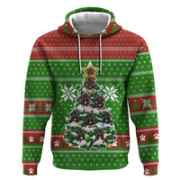 German Shepherd Pine Xmas Christmas Hoodie Xmas Holiday Patterns - Wonder Print Shop