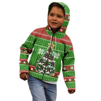 German Shepherd Pine Xmas Christmas Kid Hoodie Xmas Holiday Patterns - Wonder Print Shop