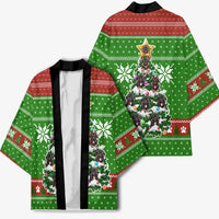 German Shepherd Pine Xmas Christmas Kimono Xmas Holiday Patterns - Wonder Print Shop