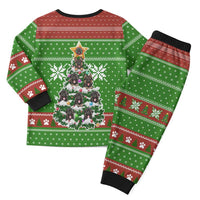 German Shepherd Pine Xmas Christmas Pajama Set Xmas Holiday Patterns - Wonder Print Shop