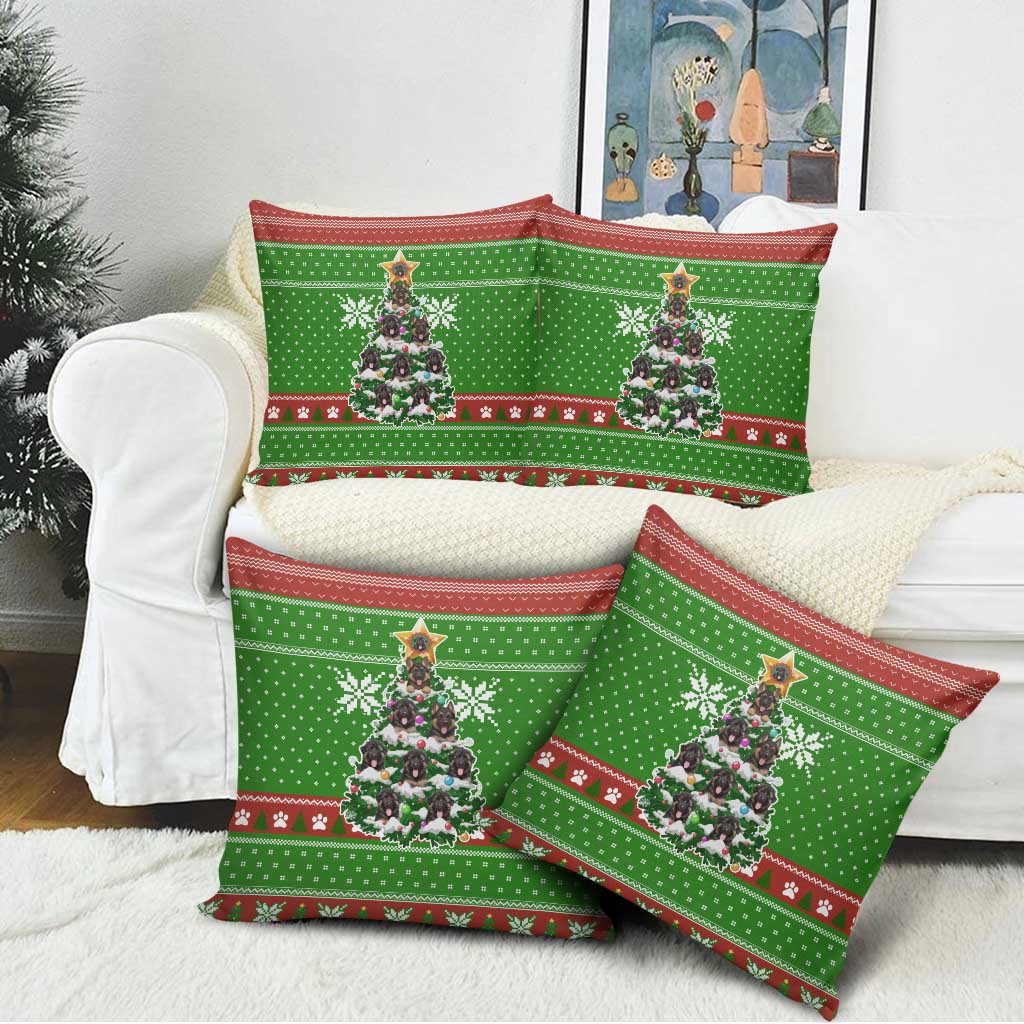 German Shepherd Pine Xmas Christmas Pillow Cover Xmas Holiday Patterns - Wonder Print Shop