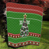 German Shepherd Pine Xmas Christmas Quilt Xmas Holiday Patterns - Wonder Print Shop