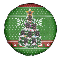 German Shepherd Pine Xmas Christmas Spare Tire Cover Xmas Holiday Patterns - Wonder Print Shop