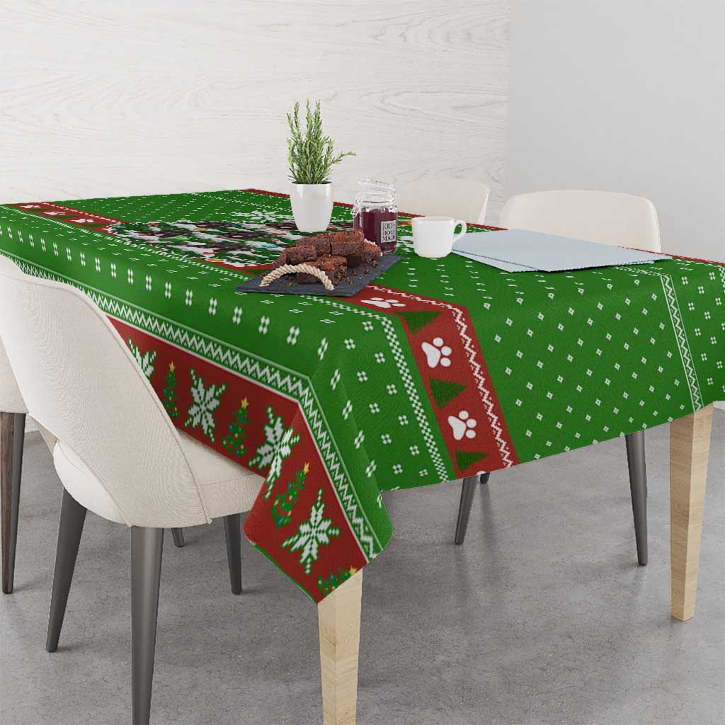 German Shepherd Pine Xmas Christmas Tablecloth Xmas Holiday Patterns - Wonder Print Shop