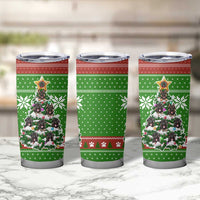 German Shepherd Pine Xmas Christmas Tumbler Cup Xmas Holiday Patterns - Wonder Print Shop