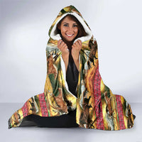 Horse Native American Pattern Christmas Christmas Hooded Blanket Xmas Holiday Patterns - Wonder Print Shop