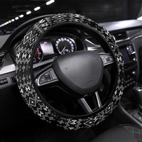 Horse Native American Pattern Christmas Christmas Steering Wheel Cover Xmas Holiday Patterns - Wonder Print Shop