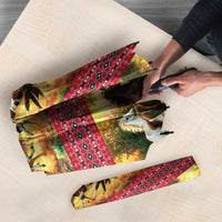 Horse Native American Pattern Christmas Christmas Umbrella Xmas Holiday Patterns - Wonder Print Shop