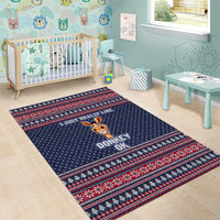 I Just Really Like Donkey Christmas Christmas Area Rug Xmas Holiday Patterns - Wonder Print Shop