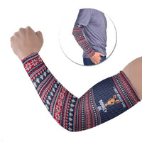 I Just Really Like Donkey Christmas Christmas Arm Sleeves Xmas Holiday Patterns - Wonder Print Shop