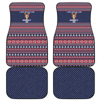 I Just Really Like Donkey Christmas Christmas Car Mats Xmas Holiday Patterns - Wonder Print Shop