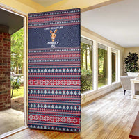 I Just Really Like Donkey Christmas Christmas Door Cover Xmas Holiday Patterns - Wonder Print Shop