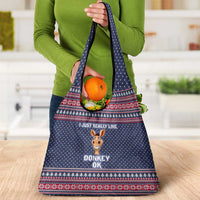 I Just Really Like Donkey Christmas Christmas Grocery Bag Xmas Holiday Patterns - Wonder Print Shop