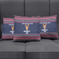 I Just Really Like Donkey Christmas Christmas Pillow Cover Xmas Holiday Patterns - Wonder Print Shop