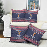 I Just Really Like Donkey Christmas Christmas Pillow Cover Xmas Holiday Patterns - Wonder Print Shop