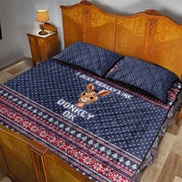 I Just Really Like Donkey Christmas Christmas Quilt Bed Set Xmas Holiday Patterns - Wonder Print Shop