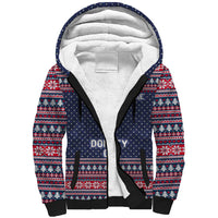 I Just Really Like Donkey Christmas Christmas Sherpa Hoodie Xmas Holiday Patterns - Wonder Print Shop