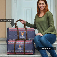 I Just Really Like Donkey Christmas Christmas Travel Bag Xmas Holiday Patterns - Wonder Print Shop