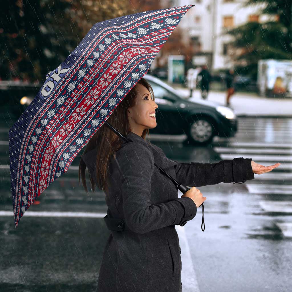I Just Really Like Donkey Christmas Christmas Umbrella Xmas Holiday Patterns - Wonder Print Shop