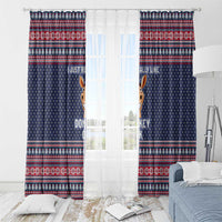 I Just Really Like Donkey Christmas Christmas Window Curtain Xmas Holiday Patterns - Wonder Print Shop