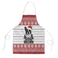 I Knocked Over Yhe Christmas Tree Christmas Christmas Apron Xmas Holiday Patterns - Wonder Print Shop
